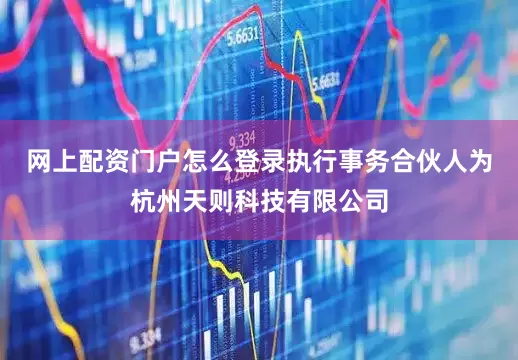网上配资门户怎么登录执行事务合伙人为杭州天则科技有限公司
